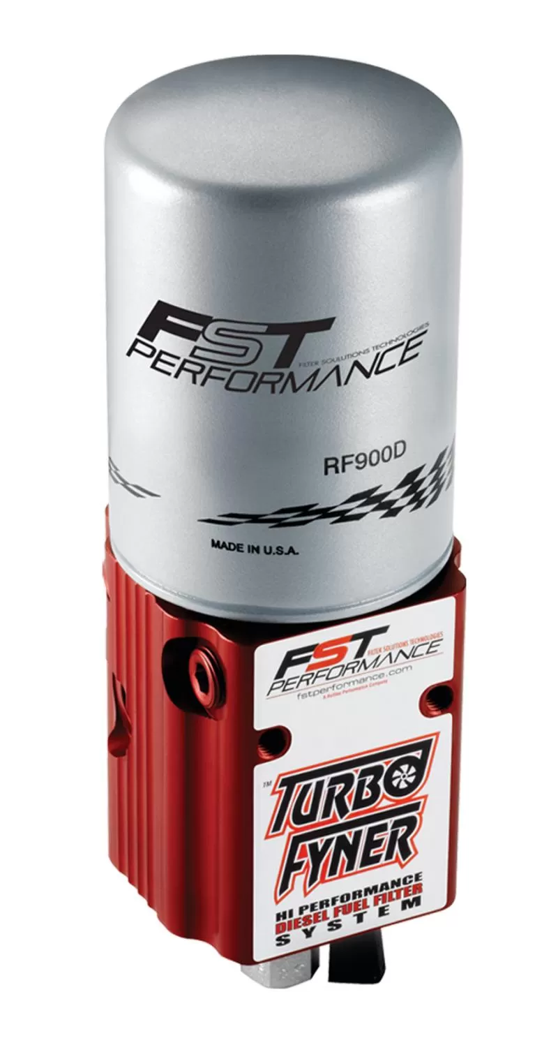 FST Performance TurboFyner Diesel Fuel Filter/Heater/Water Separator System /3 Micron filtration - RPM900